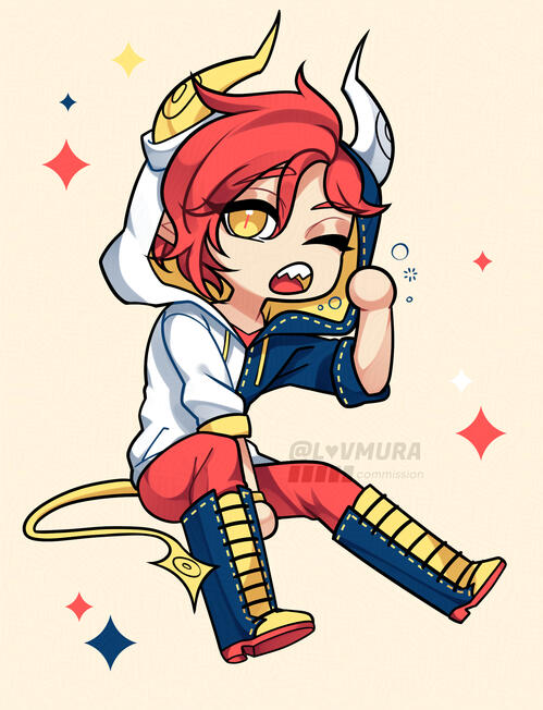 Freestyle commission for Ash