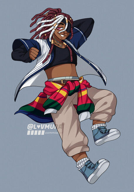 Illustration commission for Neonjax